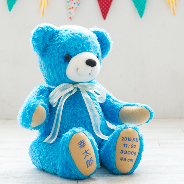 鮮やかなキャンディーカラーのウェイトベアキャンディーベビー(命名